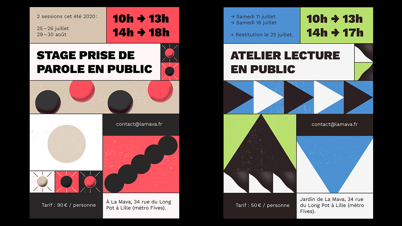 Affichettes 1 et 2